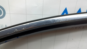 Front left door assembly Toyota Camry v70 18-23 keyless, blue 221, butt, glued, butt on chrome