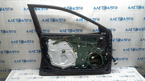 Front left door assembly Toyota Camry v70 18-23 keyless, blue 221, butt, glued, butt on chrome