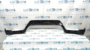 Front bumper lip BMW X3 G01 18-21 structure, for parking sensors, scratches