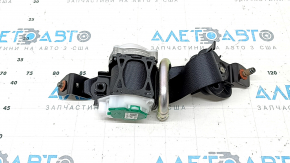 Rear left seat belt with squib for Hyundai Tucson 25-26, black