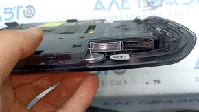 Front light for BMW 5 G30 17-23, black, under sunroof, two parts, scratches