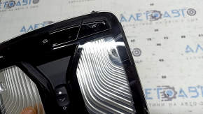 Front light for BMW 5 G30 17-23, black, under sunroof, two parts, scratches