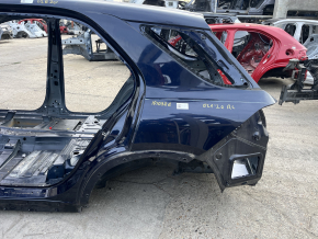 Quarter wing rear left Mercedes W167 GLE 20-26 on the body, blue
