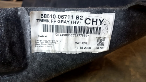 Toyota Camry v70 21-24 hybrid dark gray floor covering, needs cleaning