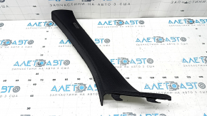 Upper left front pillar trim BMW X3 G01 18-24 black, with plug, scratches
