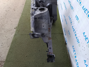 Front right quarter of Lexus CT200h 11-17 sawed off with the central pillar, graphite, rusty