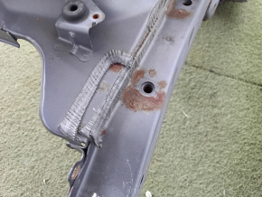 Front right quarter of Lexus CT200h 11-17 sawed off with the central pillar, graphite, rusty