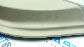 Door trim, rear right card, Toyota Camry v70 18-23, beige with gray plastic insert, gray rubber armrest, chrome molding, scuffs