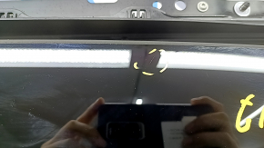 Sunroof assembly BMW 5 G30 17-23 black curtain, scratches on glass