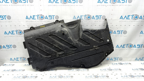 Rear left underbody protection Mercedes W167 GLE 20-26, cracks, missing fragment
