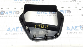 Front panel trim for BMW 5 G30 17-23 projection, black