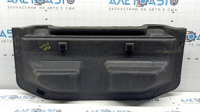 The battery cover for the Lexus ES300h 13-18 hybrid is black and does not have Velcro