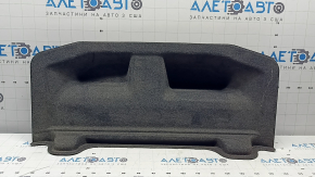 The battery cover for the Lexus ES300h 13-18 hybrid is black and does not have Velcro
