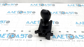 Shifter with gear knob BMW X3 G01 18-22 leather black, scratches, worn
