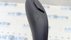 Shifter with gear knob BMW X3 G01 18-22 leather black, scratches, worn
