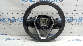 Bare steering wheel BMW 5 G30 17-23 black leather, Sport with paddle shifters, with paddle shifters and trim, scratches