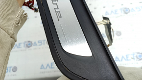 Outer rear right door sill trim BMW 5 G30 17-20 Sport Line, with illumination, scratches