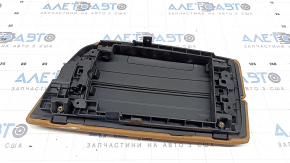 Armrest BMW 5 G30 17-23 brown leather, ready to clean
