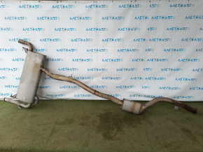 Exhaust pipe with barrel BMW X3 G01 18-22 2.0T with throttle and catalytic converter