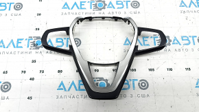 Steering wheel cover BMW X3 G01 18-24 without heating, with chrome, chrome fit
