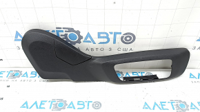 Passenger seat trim, side right BMW X3 G01 18-19, black, 2 parts, scratches