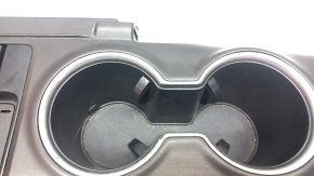 Center console trim with cup holders Toyota Camry v70 21-24 black, scratches on the cup holder