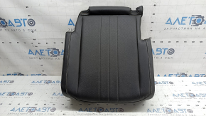 Rear seat cushion 2nd row right VW Tiguan 22-24 black leather, white stitching, perforation