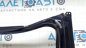 Bare rear left door Hyundai Tucson 22-26 Korea, blue PS8, dented frame