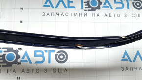 Bare rear left door Hyundai Tucson 22-26 Korea, blue PS8, dented frame