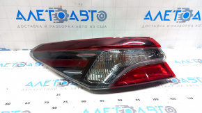 Left outer wing light Toyota Camry v70 21-24 halogen, scratches
