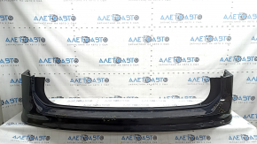 Rear bumper bare upper part VW Tiguan 18-24 black, cracked mount, scratches