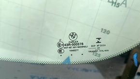 BMW X3 G01 18-21 windshield for rain sensor and camera, with heated cameras, camera mounts are broken