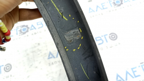 Rear left wing arch trim VW Tiguan 18-24 structure, broken fastening, broken fastening, cracked