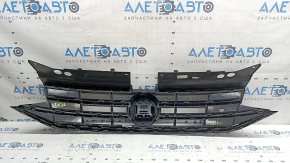 Radiator grill VW Tiguan 22-24 with emblem, under radar, emblem for polishing, scratches