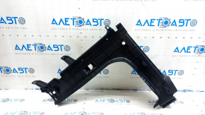 Rear seat partition trim, right, Toyota Camry v70 18-24 hybrid, black, worn, scratches