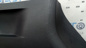 Left arch trim VW Tiguan 21-24 black for 2 rows, without folding lever, scratch