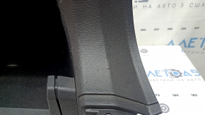 Right arch trim VW Tiguan 18-24 black for 2 rows, without folding lever, scratches