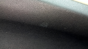 Door trim, front left card, BMW X3 G01 18-21, black, insert and armrest, beige leather OYSTER, molding under the wood, dark oak Perlglanz Chrome, with a handle, under memory, cracked handle, scratches, air under the varnish