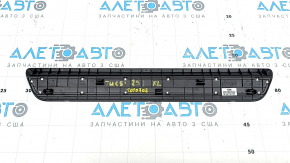 Outer front left door sill plate Hyundai Tucson 22-26 black with chrome, scratches, stains on chrome