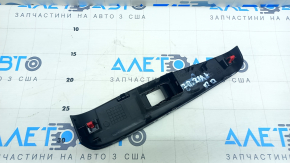 Rear right window lift control trim Toyota Camry v70 21-24 black, scratched