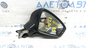 Right side mirror assembly VW Tiguan 22-24 6+2 pins, turn signal, BSM, heated, black