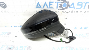 Right side mirror assembly VW Tiguan 22-24 6+2 pins, turn signal, BSM, heated, black