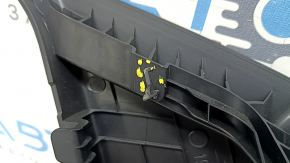 Left rear pillar trim Hyundai Tucson 25-26 black, scratches, broken fasteners