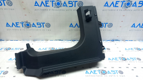 Rear seat partition trim, left, Toyota Camry v70 18-24 hybrid, black, scratches