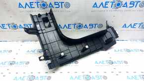 Rear seat partition trim, left, Toyota Camry v70 18-24 hybrid, black, scratches
