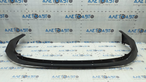 The bare rear bumper, the lower part of the Toyota Rav4 16-18, structure without parking sensors.