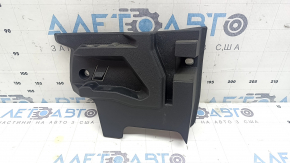 Left trunk floor bracket for VW Tiguan 18-24, black, broken guide