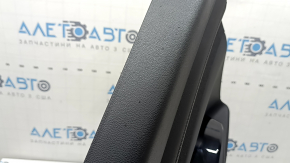 Door trim card rear left Hyundai Tucson 25-26 black, insert fabric black, armrest leather black, window lifter cover glossy for heated seats, scratches