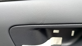 Door trim card rear left Hyundai Tucson 25-26 black, insert fabric black, armrest leather black, window lifter cover glossy for heated seats, scratches