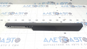 Front panel trim right VW Tiguan 22-24 gray, broken fasteners